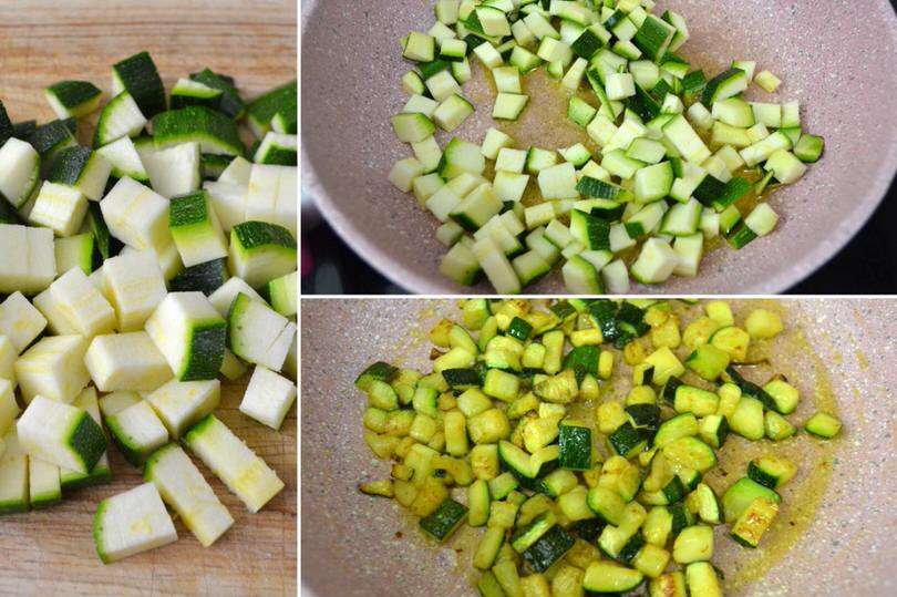 3 cuocere zucchine