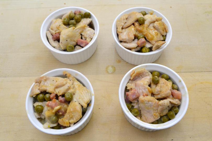 3 mettere negli stampini