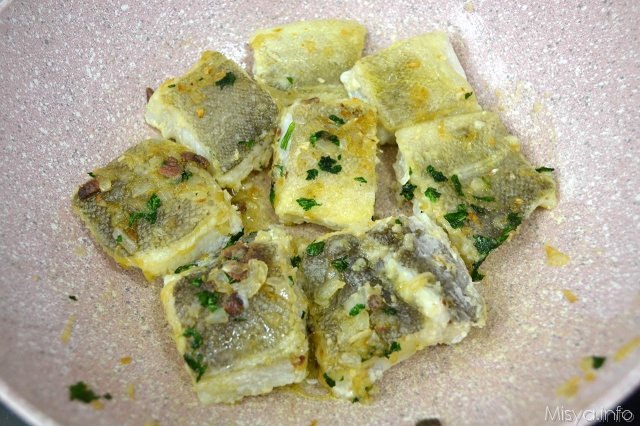 5 baccala in padella