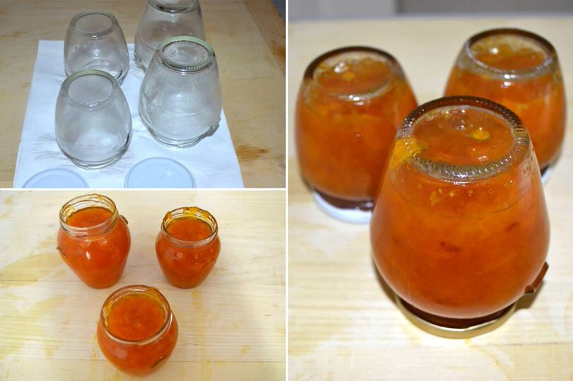 5 mettere nei vasetti