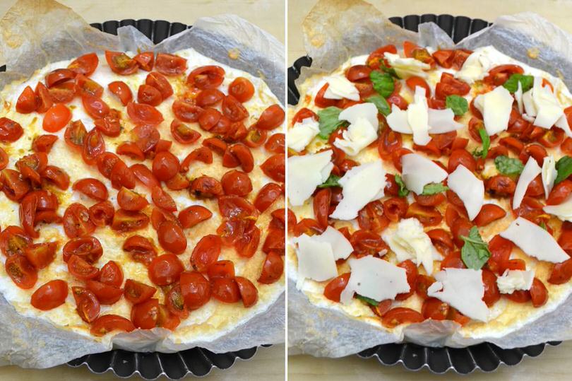 7 aggiungere pomodorini