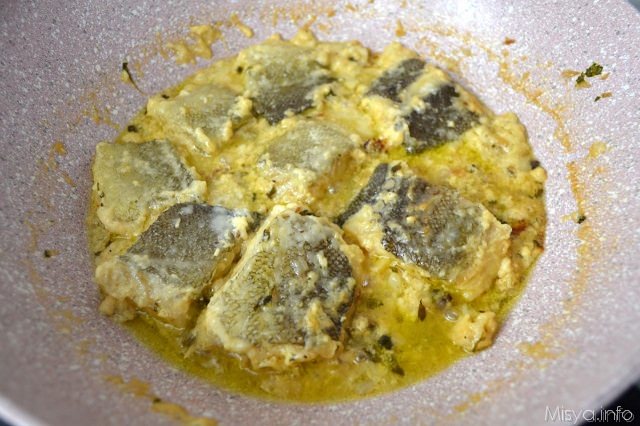 9 baccala in padella