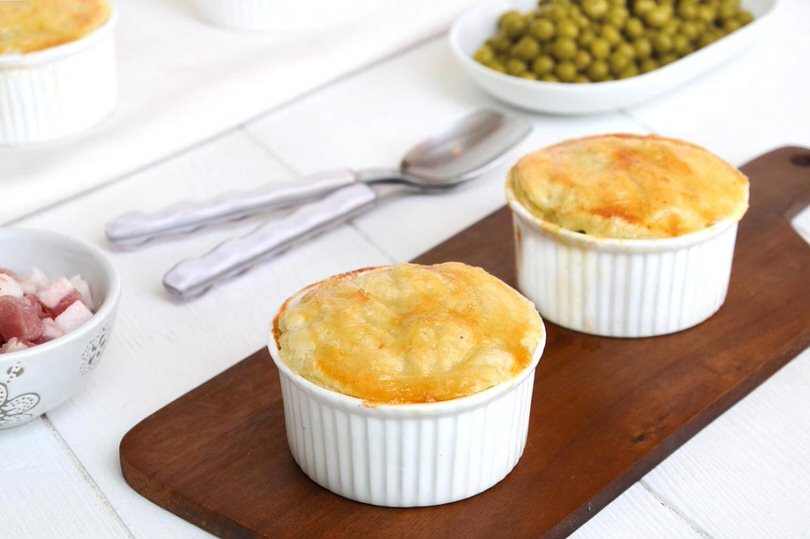 Pie di pollo in cocotte