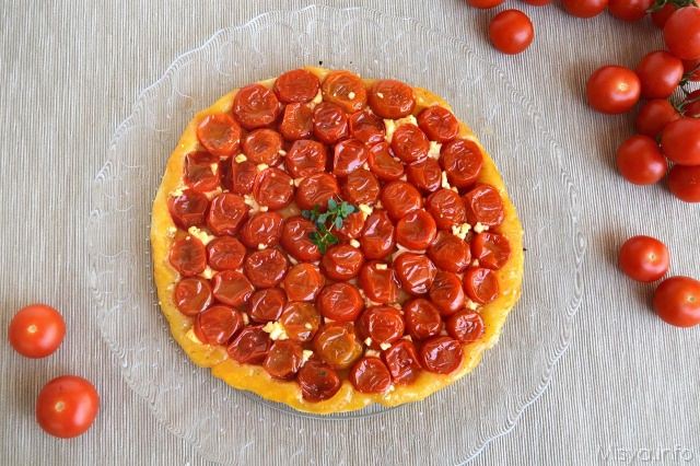 Tarte tatin ai pomodorini
