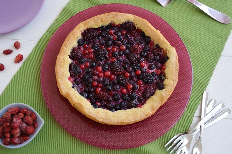 Torta ai frutti di bosco - ricetta della torta con frutti di bosco