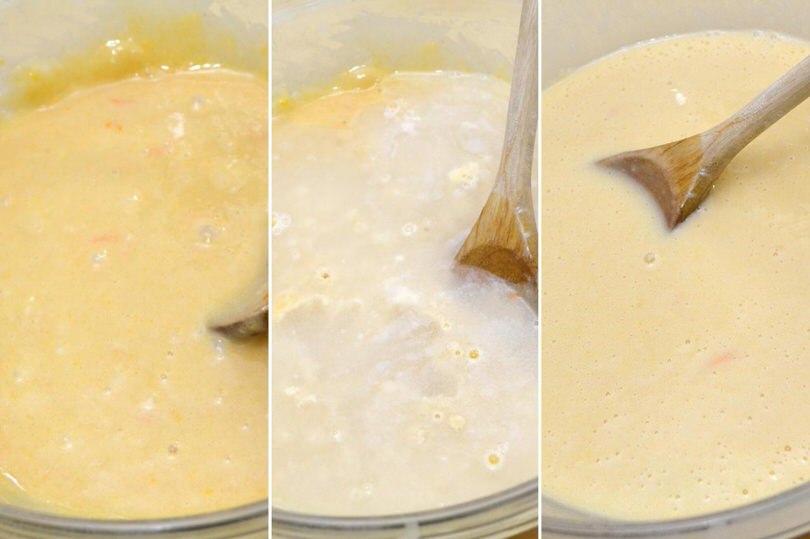 collage passaggi ricetta