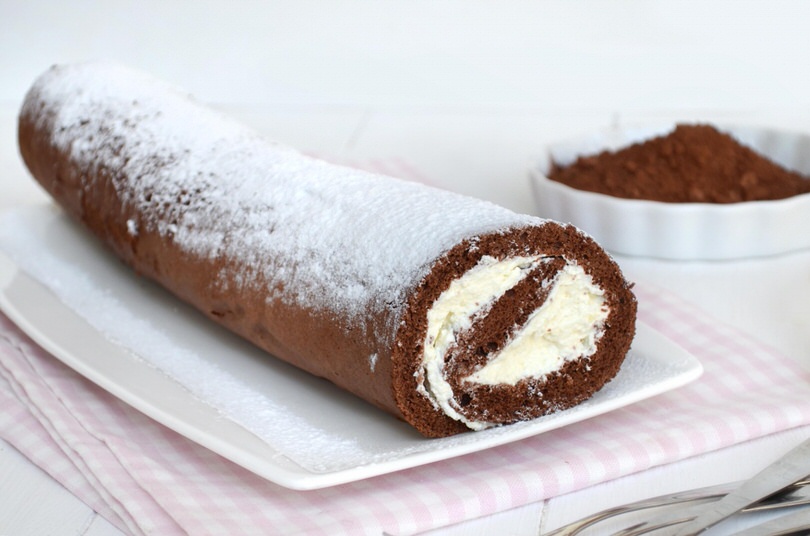 Rotolo Al Cioccolato Bianco Ricetta Rotolo Al Cioccolato Bianco Di Misya