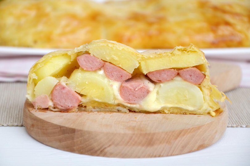 rustico patate wurstel