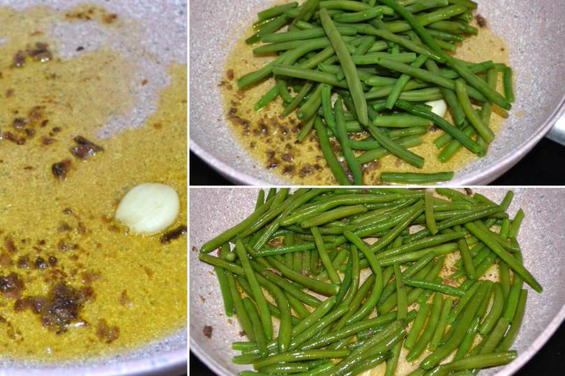 soffriggere fagiolini