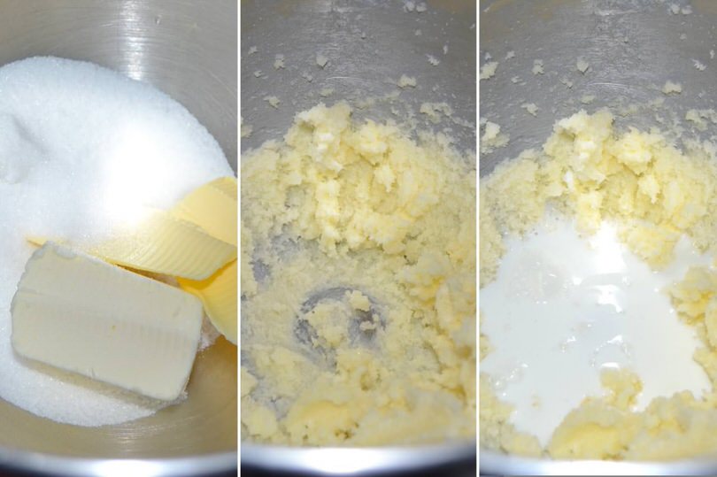 1 burro zucchero latte