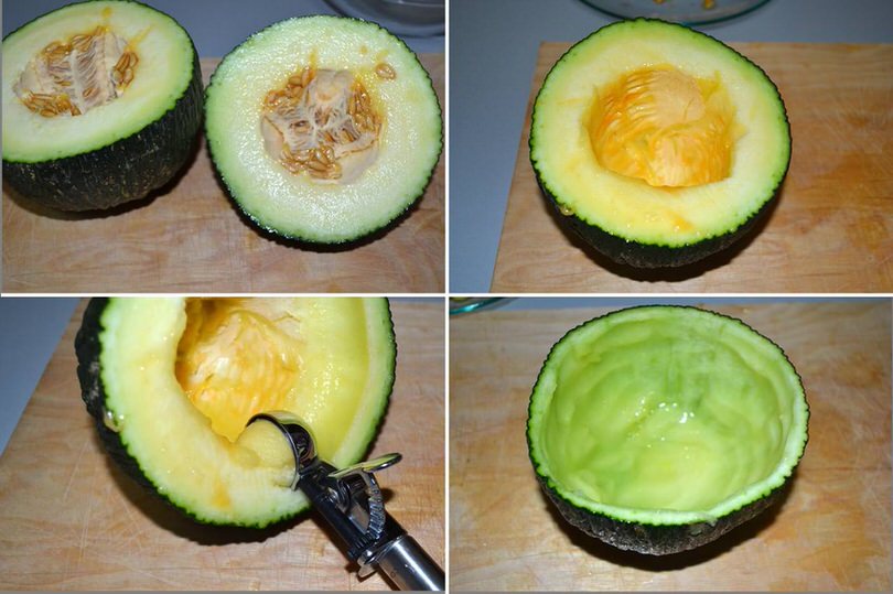 1 svuotare melone