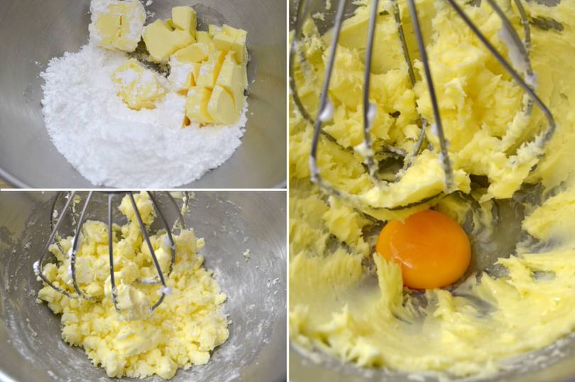 2 burro zucchero tuorli