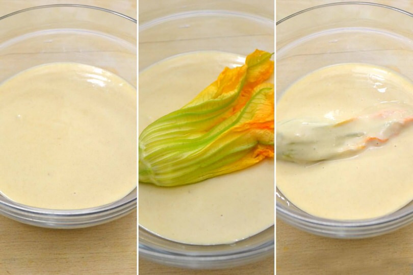 Come fare la pastella per i fiori di zucca