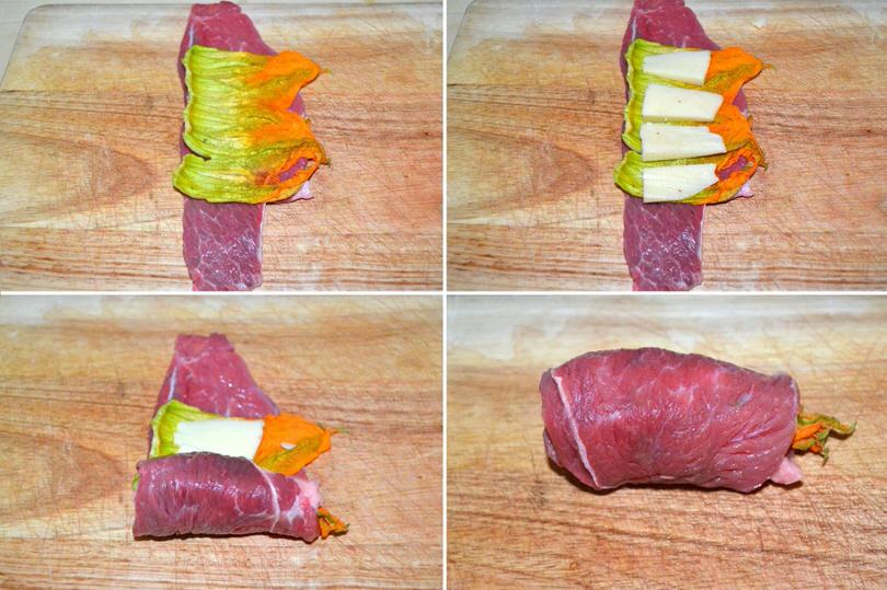 4 preparare involltini