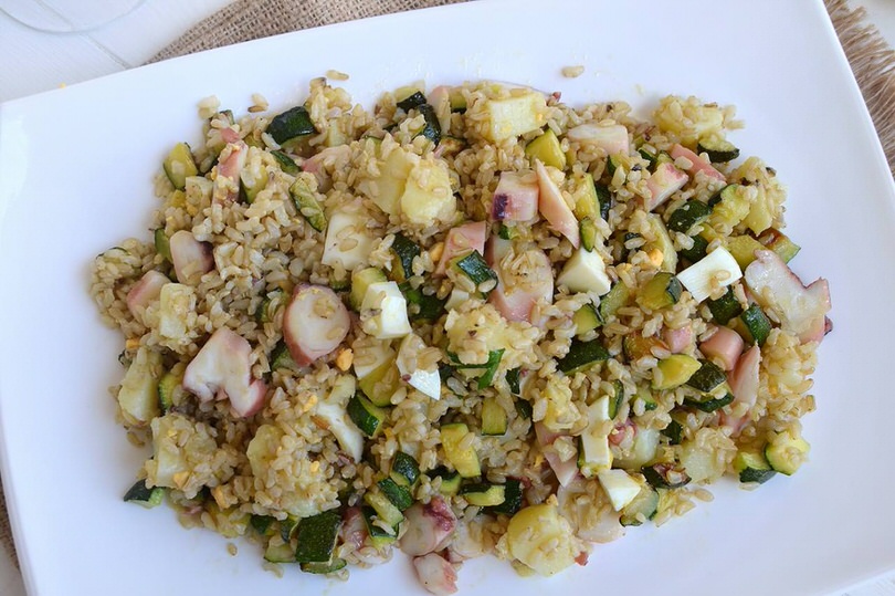 Insalata-di-riso-integrale-con-polpo