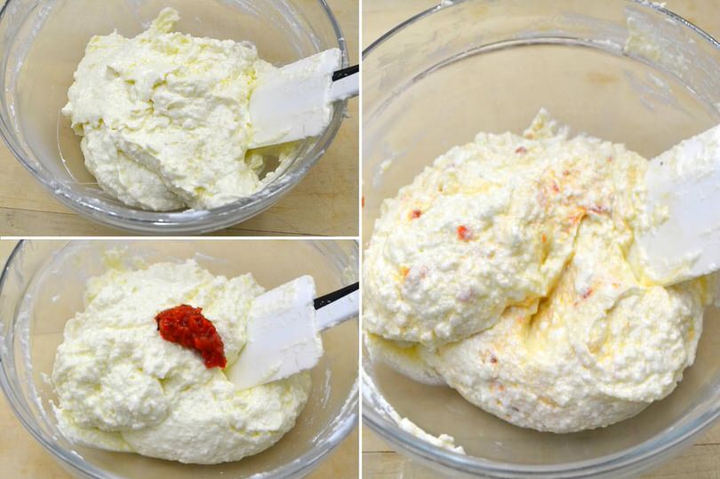 aggiungere crema di peprone