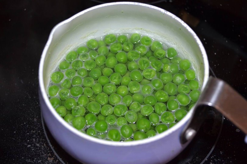 bollire piselli