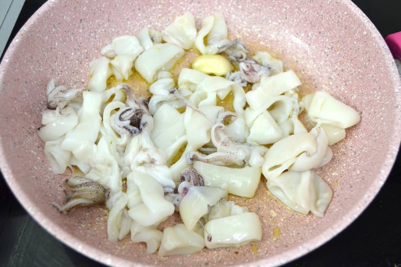 calamari in padella