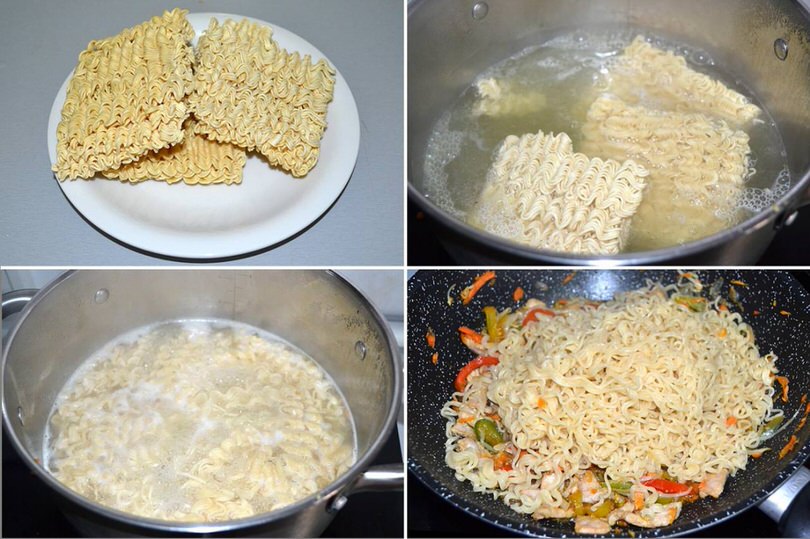 cuocere noodles
