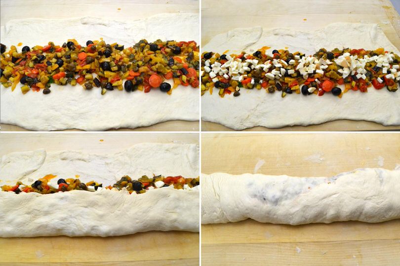 farcire e arrotolare