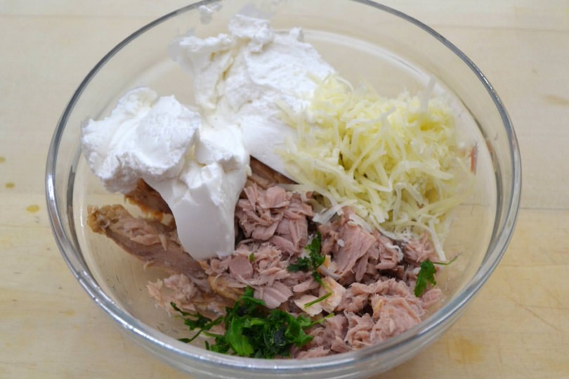 ricotta tonno formaggio