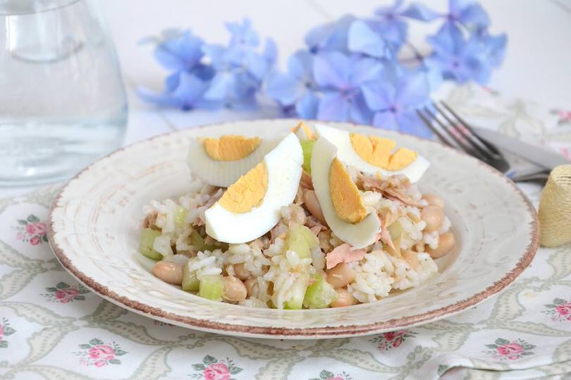 riso freddo con tonno