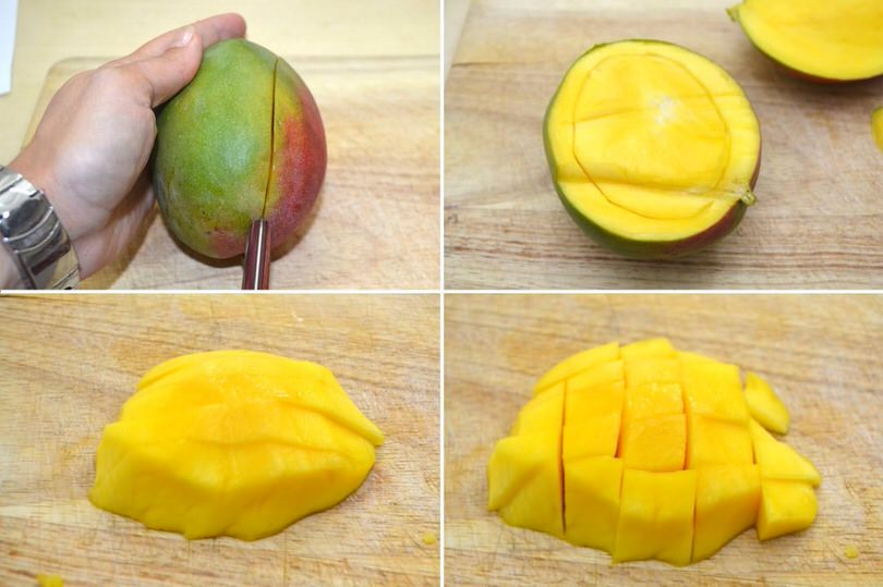 tagliare il mango