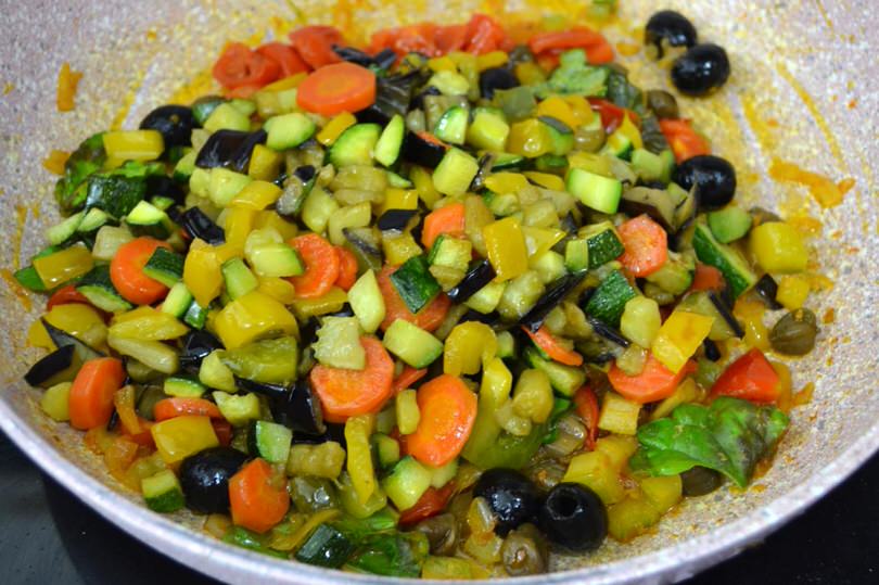 Caponata di verdure - Ricetta di Misya