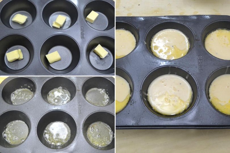 versare negli stampini