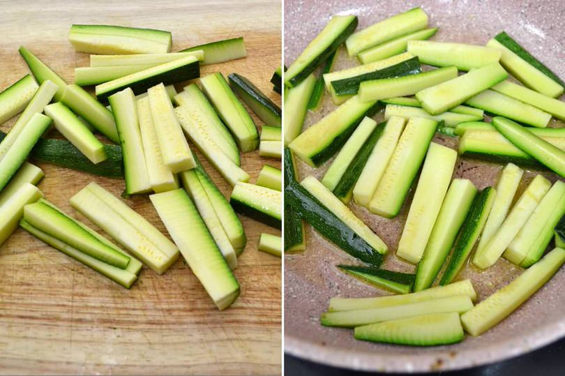 zucchine in padella
