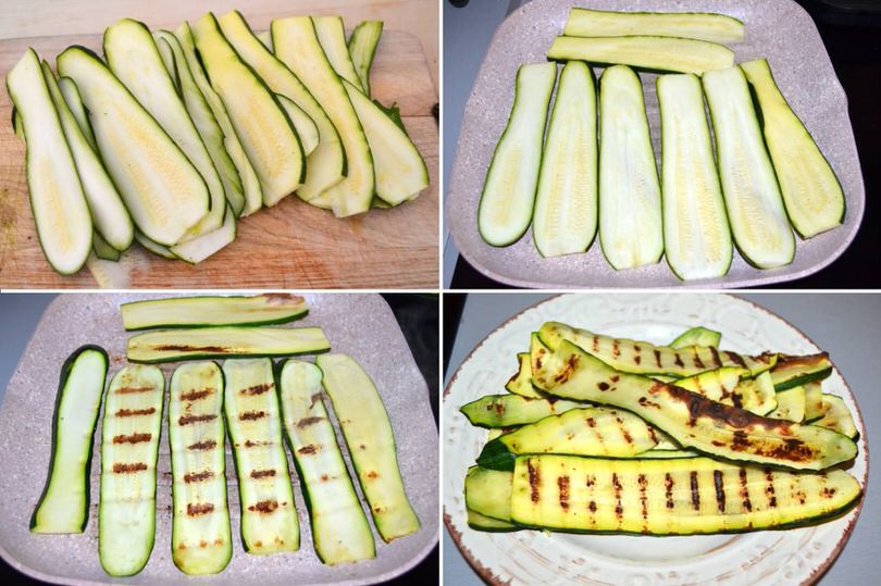 1 grigliare zucchine