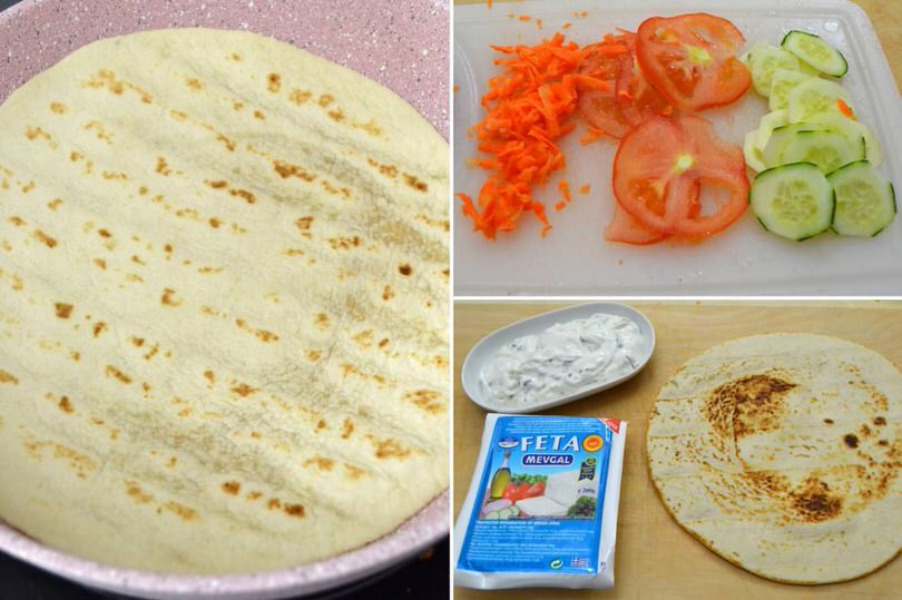 1 piadina in padella