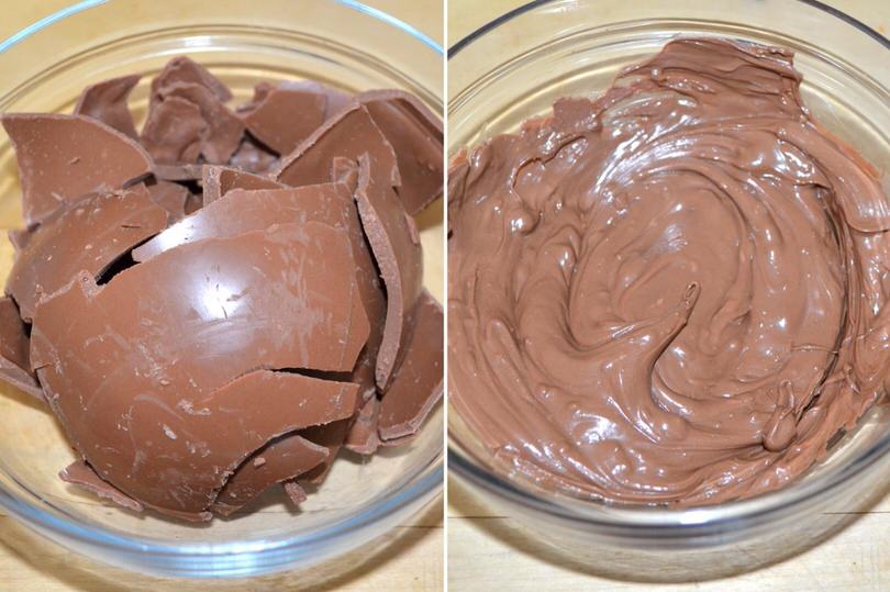 1 sciogliere cioccolato