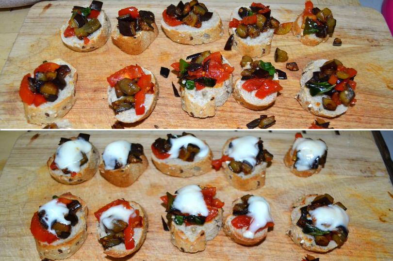 3 farcire bruschette