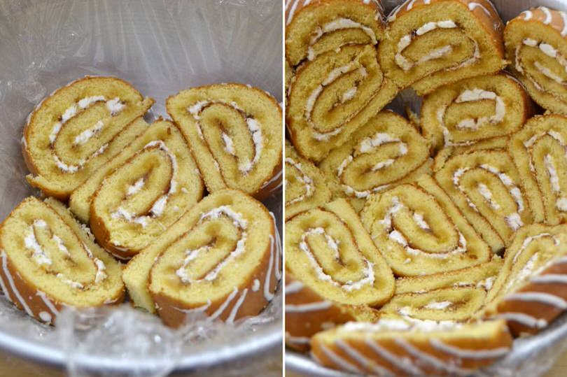 3 foderare con girelle