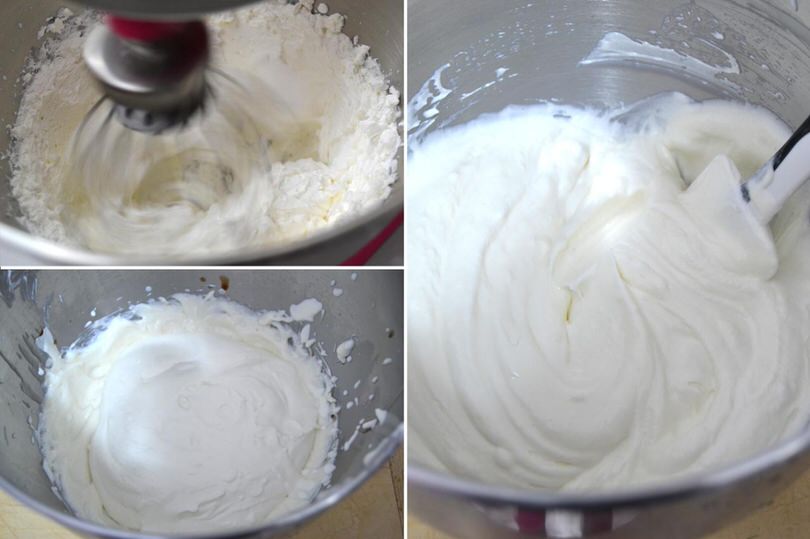 4 aggiungere panna montata