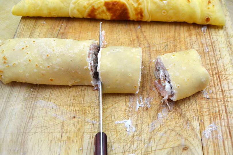 4 tagliare rotolini