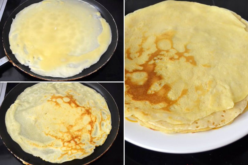 6 cuocere crepes