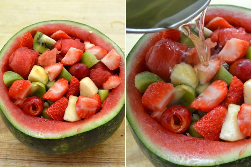 7 aggiungere sciroppo