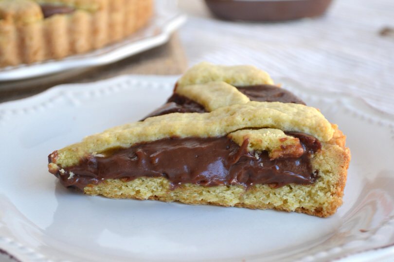 Crostata Alla Nutella Bimby Ricetta Crostata Alla Nutella Bimby Di Misya