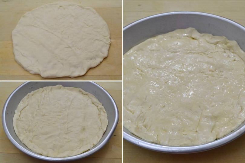 1 focaccia nello stampo