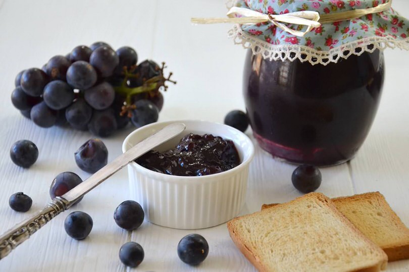 Marmellata Di Uva Fragola Ricetta Marmellata Di Uva Fragola Di Misya