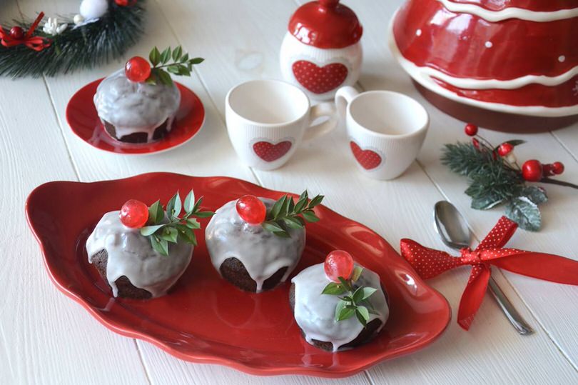 Dolci Natalizi Monoporzione.Mini Christmas Cake Ricetta Mini Christmas Cake Di Misya