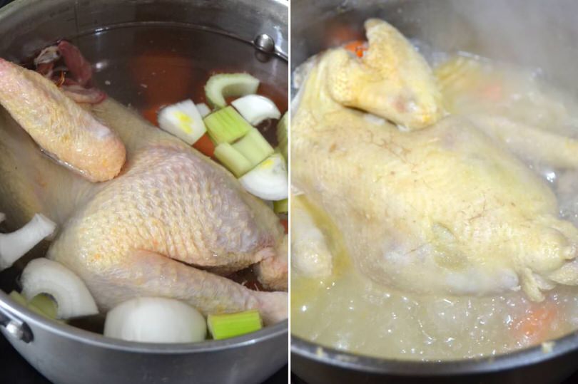 Можно варить замороженную курицу. Курица вареная домашняя. Курица в кастрюле. Отварная курица в бульоне.