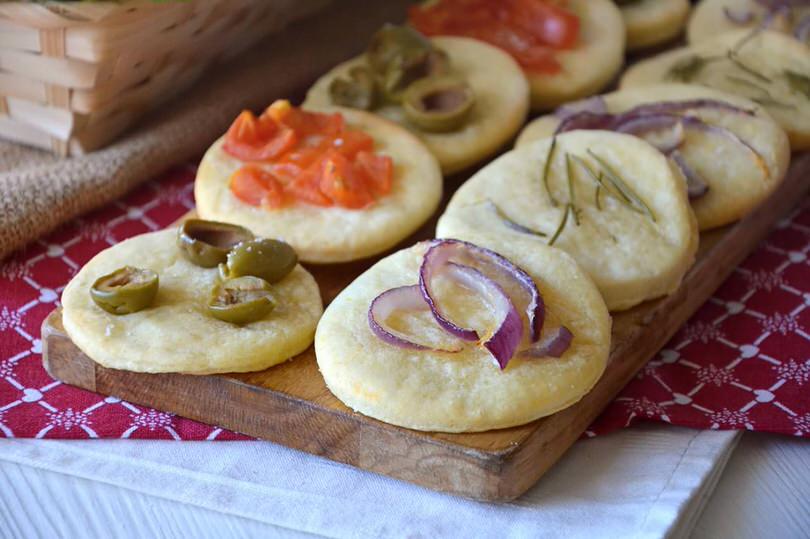 focaccine-patate