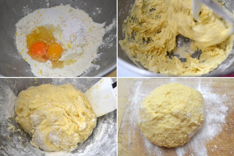 1 impasto con la ricotta