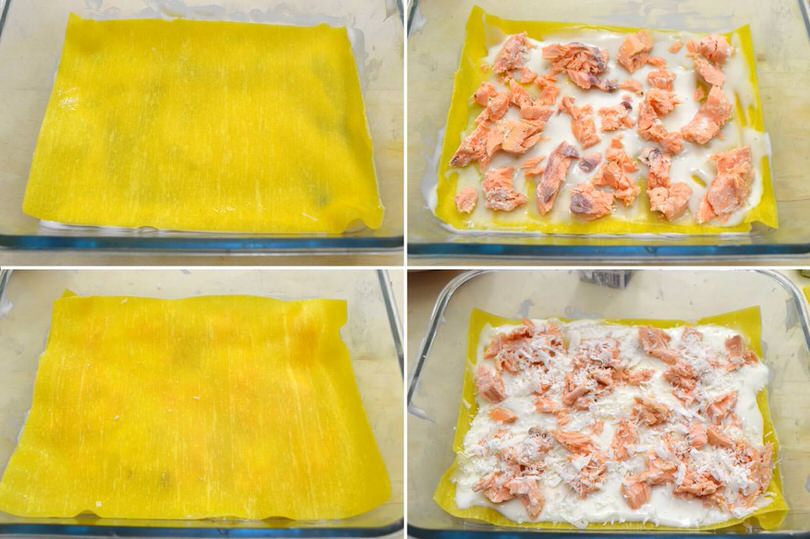 2 farcire strati lasagne