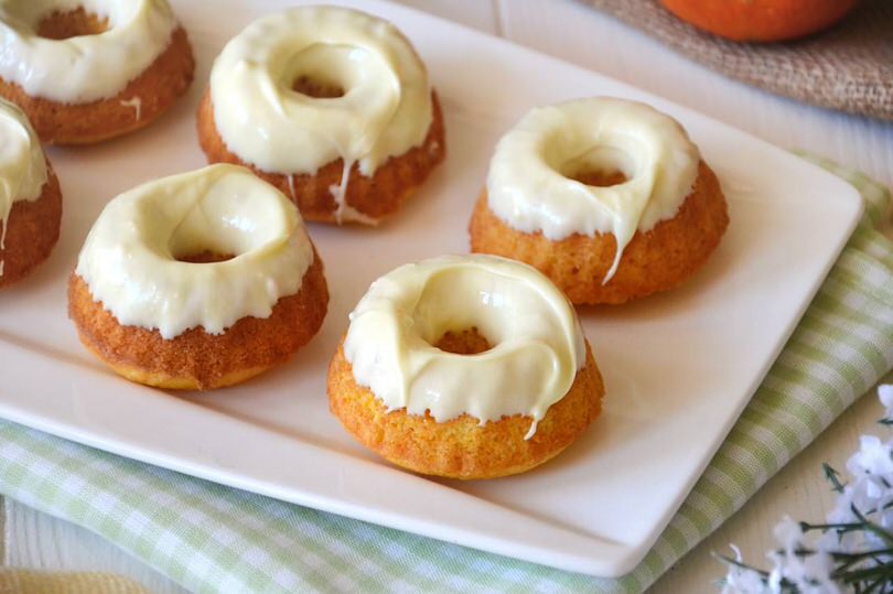 Ciambelline carote e arancia