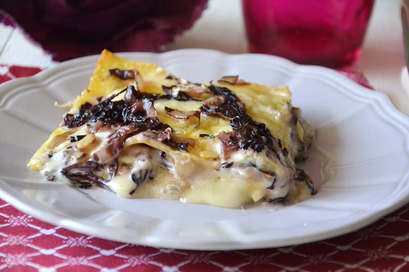 » Lasagne al radicchio - Ricetta Lasagne al radicchio di Misya