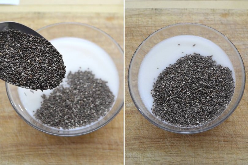 2 aggiungere semi chia